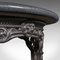 Antique English Britannia Table in Cast Iron & Marble, 1850s 9