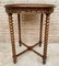 French Barley Table with Lentil Legs, Late 19th Century 1