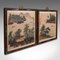 Chinese Embroidered Yangtze River Scenes, Set of 2 2