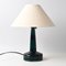 Vintage Danish Pottery Table Lamp by J. Holstein, 1960s 1