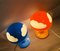 Blue and Orange Skojig Mushroom Table Lamps by Henrik Preutz for Ikea, Set of 2 7