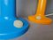 Mushroom Skojig Tischlampen in Blau & Orange von Henrik Preutz für Ikea, 2er Set 6