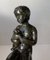 Art Deco Sculpture of Boy with Teddy Bear by Just Andersen & E. Borch, 1940s 4