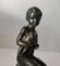 Art Deco Sculpture of Boy with Teddy Bear by Just Andersen & E. Borch, 1940s 3