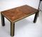 Vintage Italian Lacquer & Walnut Dining Table by Willy Rizzo 2