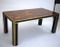 Vintage Italian Lacquer & Walnut Dining Table by Willy Rizzo 1