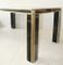 Vintage Italian Lacquer & Walnut Dining Table by Willy Rizzo 6