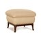 Victoria Leather Stool in Beige from Nieri 1