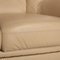 Drei-Sitzer Sofa aus cremefarbenem Leder von Nieri Victoria 3