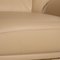 Zwei-Sitzer Sofa aus beigefarbenem Leder von Nieri Victoria 3