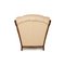 Leather Armchair with Beige Stool by Nieri Victoria, Set of 2 8