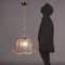 Vintage Italian Lamp in Blown Glass, 1980s, Image 2