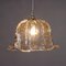 Vintage Italian Lamp in Blown Glass, 1980s 3