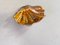 Muschelförmige Vide Poche aus Keramik in Silber- und Goldfarben, 20. Jahrhundert 7