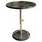 Green Marble and Brass Drink Table, 1990s 1