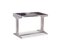 Desk in Polished Metal and Smoked Glass, 1980s, Image 1