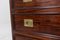 Mahogany Marine Chests of Drawers, 1950s, Set of 2 7