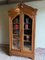 Brauner Vintage Schrank aus Nussholz, 1880er 8