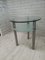 Vintage Glass and Chrome Side Table, 1980s 12