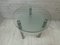 Vintage Glass and Chrome Side Table, 1980s, Image 11