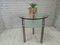 Vintage Glass and Chrome Side Table, 1980s, Image 5