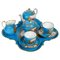 Napoleon III Porcelain Tea Service from Sèvres, Set of 6 1