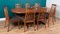 Mesa de comedor Mid-Century y 8 sillas de teca de Victor Wilkins para G Plan, años 60, Imagen 9