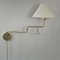 Articulating Brass Wall Light, 1950s, Image 4