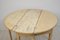 Antique Swedish Gustavian Pine Distressed Patina Drop-Leaf Table 8