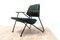 Mid-Century Modern Leather Polygon Lounge Chair, 2010 6