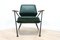 Mid-Century Modern Leather Polygon Lounge Chair, 2010, Image 3
