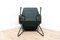 Mid-Century Modern Leather Polygon Lounge Chair, 2010 16