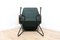 Mid-Century Modern Leather Polygon Lounge Chair, 2010, Image 16