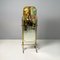 Art Deco ItalianFull-Length Self-Supporting Tilting Floor Mirror in Brass, 1940s 3
