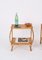 French Riviera Nightstands in Curved Bamboo and Rattan, 1970s, Set of 2, Image 4