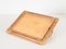French Riviera Serving Tray in Bamboo and Rattan, 1970s, Image 13