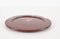 Mid-Century Porphyry Red Marble Decorative Plate, 1950s, Image 9