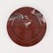 Mid-Century Porphyry Red Marble Decorative Plate, 1950s 8