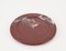 Mid-Century Porphyry Red Marble Decorative Plate, 1950s, Image 7
