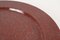 Mid-Century Porphyry Red Marble Decorative Plate, 1950s 11