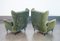 Armchairs attributed to Giulio Minoletti & Giò Ponti, Set of 2, Image 8