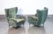 Armchairs attributed to Giulio Minoletti & Giò Ponti, Set of 2 1