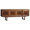 Niedriges Skulpturales Mid-Century Sideboard aus Eiche, 1960er 1