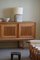 Niedriges Skulpturales Mid-Century Sideboard aus Eiche, 1960er 14