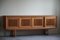 Niedriges Skulpturales Mid-Century Sideboard aus Eiche, 1960er 8