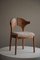 Moderner Dänischer Mid-Century Cowhorn Stuhl aus Kiefernholz & Lammwolle von Bramin, 1960er 16