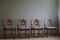 Razorblade Chairs in Oak & Lambswool attributed to Henning Kjærnulf, 1960s, Set of 10, Image 17