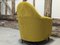 Golden Velvet Yellow Armchair 7