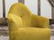 Golden Velvet Yellow Armchair 2