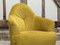 Golden Velvet Yellow Armchair, Image 2